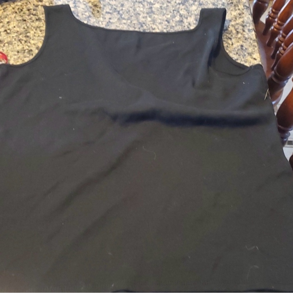Ruby Rd. Black Tank Top - Picture 3 of 6